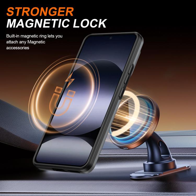 For Redmi Note 14 4G / 5G Camera Sliding Shield Magnetic Rotation Holder Phone Case