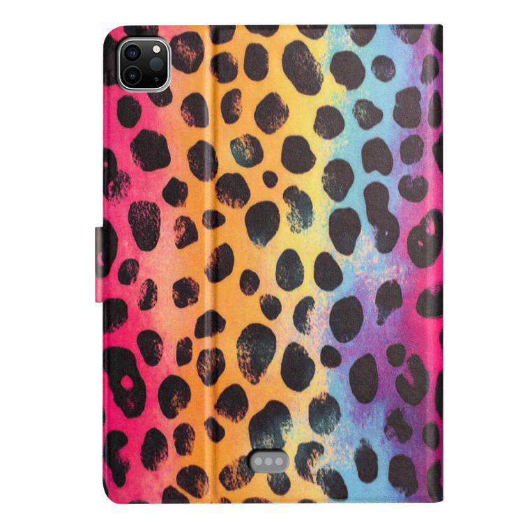 For iPad Air 11 2026 / 2025 / 2024 Litchi Texture Voltage Painted Vegan Leather Smart Tablet Case
