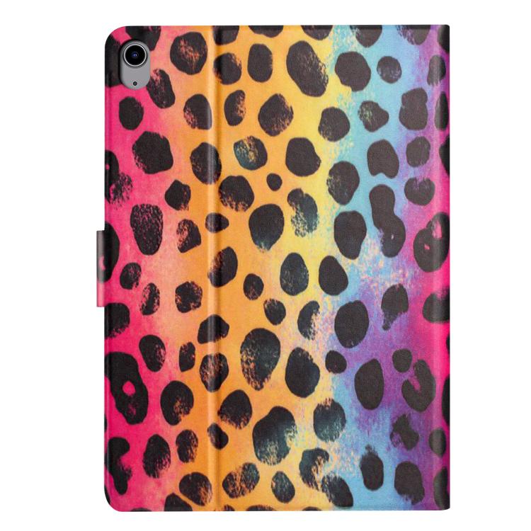 For iPad 2025 / 2022 Litchi Texture Voltage Painted Vegan Leather Smart Tablet Case