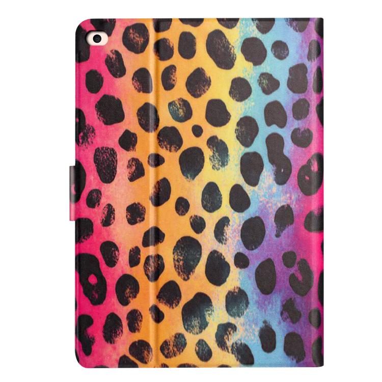 For iPad mini 5 / 4 / 3 / 2 / 1 Litchi Texture Voltage Painted Vegan Leather Smart Tablet Case