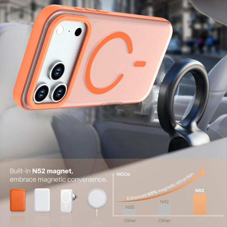 For iPhone 17 Pro Max Explorer Series Magnetic PC Phone Case