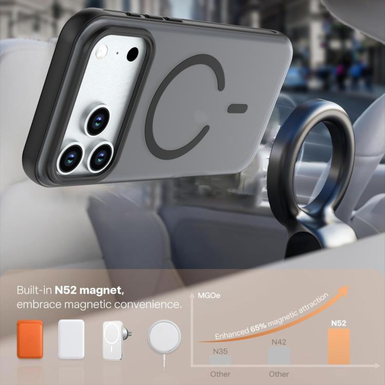 For iPhone 17 Pro Max Explorer Series Magnetic PC Phone Case