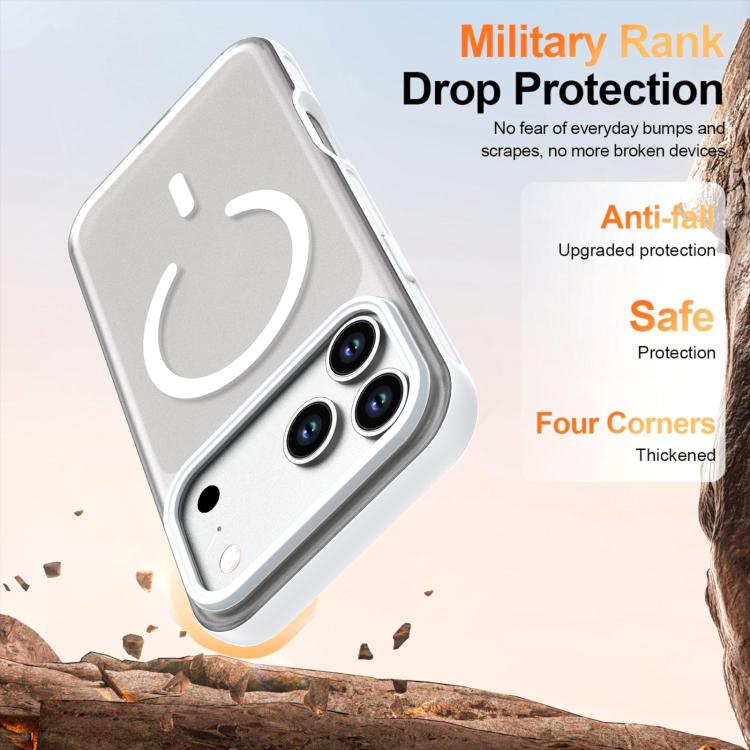 For iPhone 17 Pro Explorer Series Magnetic PC Phone Case