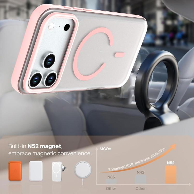 For iPhone 17 Pro Explorer Series Magnetic PC Phone Case