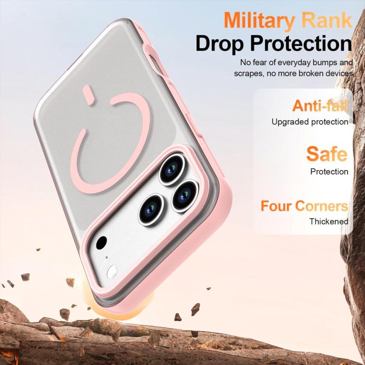 For iPhone 17 Pro Explorer Series Magnetic PC Phone Case