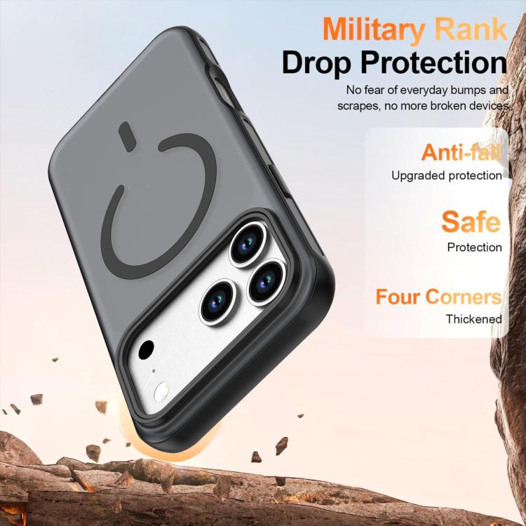 For iPhone 17 Pro Explorer Series Magnetic PC Phone Case