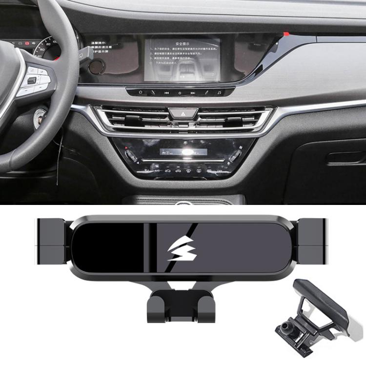 For Changan CS35 Plus 2018-2024 Car Air Vent Metal Gravity Phone Holder Mount - Black