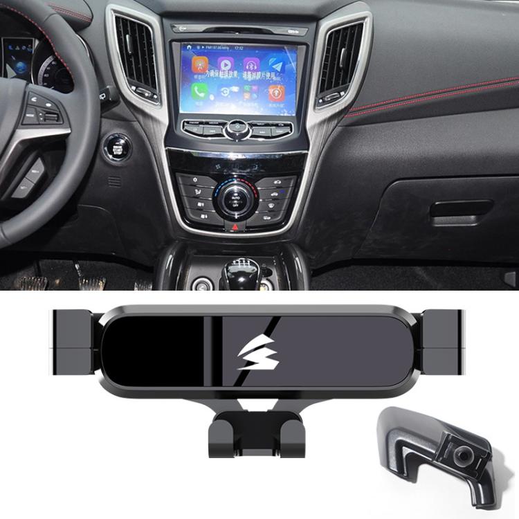 For Changan CS75 2017 Car Air Vent Metal Gravity Phone Holder Mount - Black