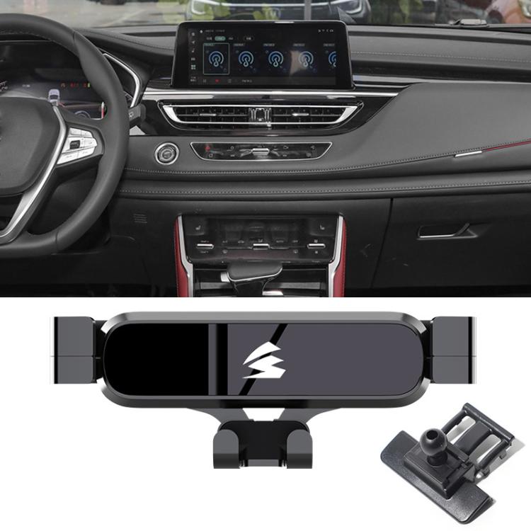 For Changan CS75 2018-2022 Car Air Vent Metal Gravity Phone Holder Mount - Black
