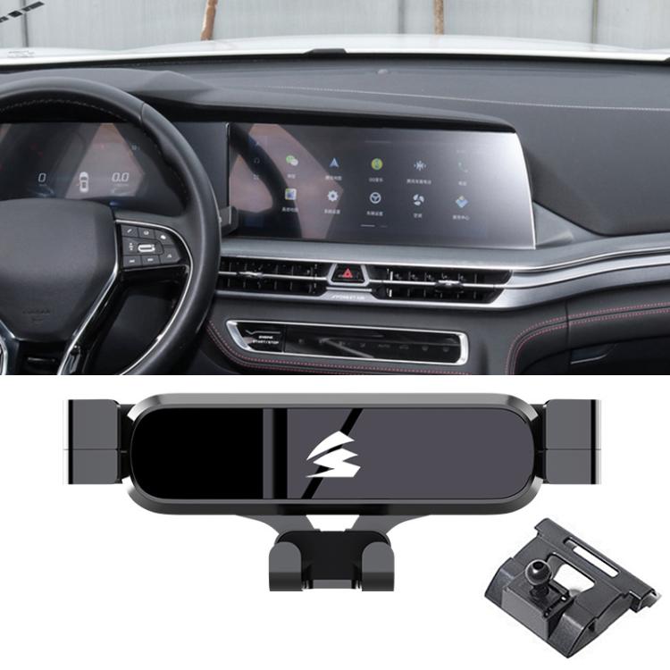 For Changan CS75 Plus 2019-2022 Car Air Vent Metal Gravity Phone Holder Mount - Black