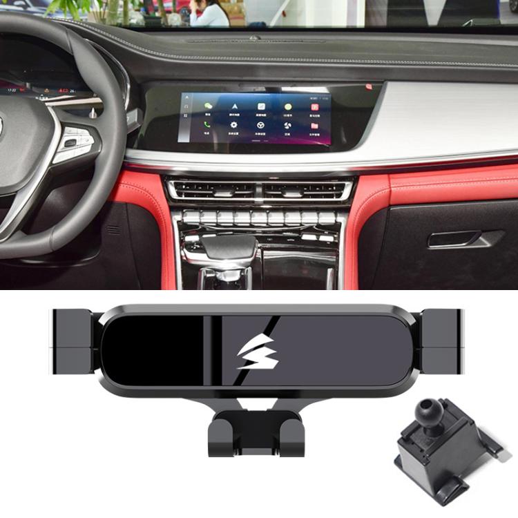 For Changan CS85 Coupe 2019–2023 Car Air Vent Metal Gravity Phone Holder Mount - Black