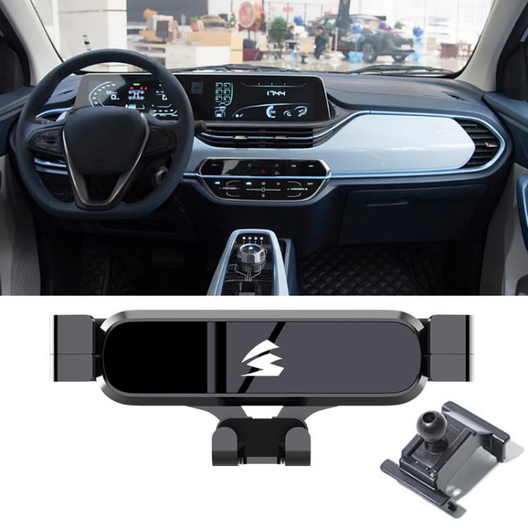For Changan BenBen ESTAR 2020-2023 Car Air Vent Metal Gravity Phone Holder Mount - Black