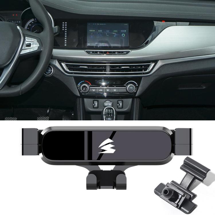 For Changan Eado ET / Eado XT Car Air Vent Metal Gravity Phone Holder Mount - Black
