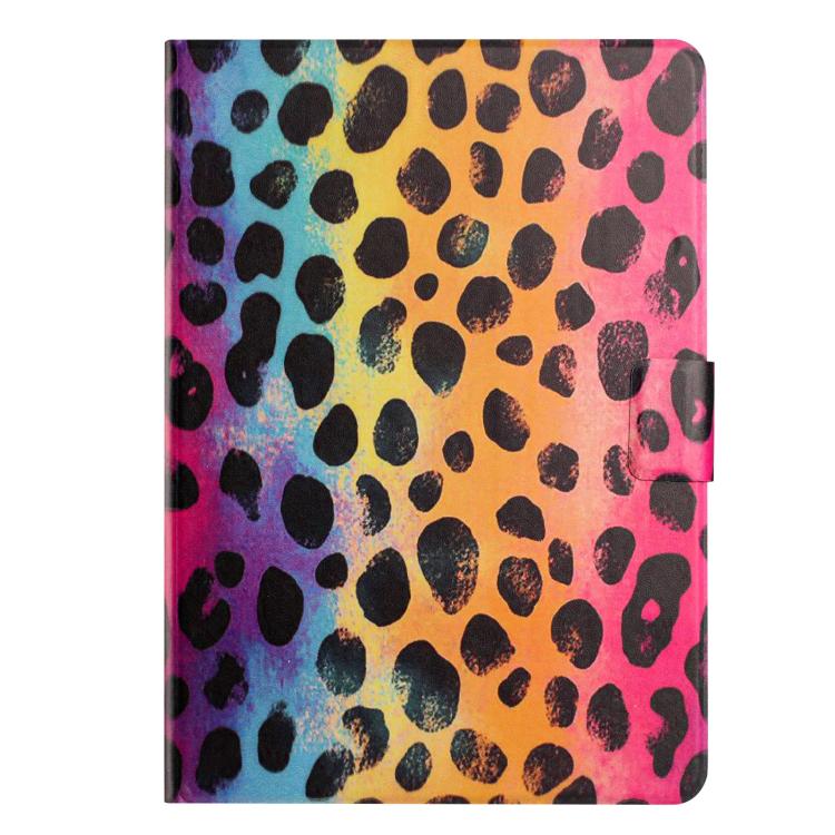 For Amazon Kindle Fire HD8 2024 / 2022 Litchi Texture Voltage Painted Vegan Leather Smart Tablet Case