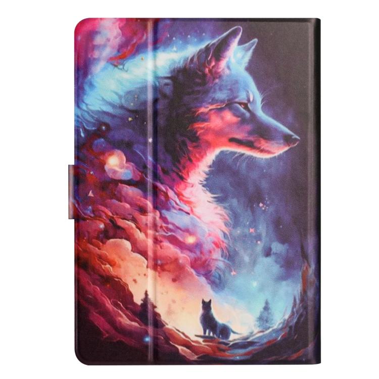 For Amazon Kindle Paperwhite 5 2021 Litchi Texture Voltage Painted Vegan Leather Smart Tablet Case