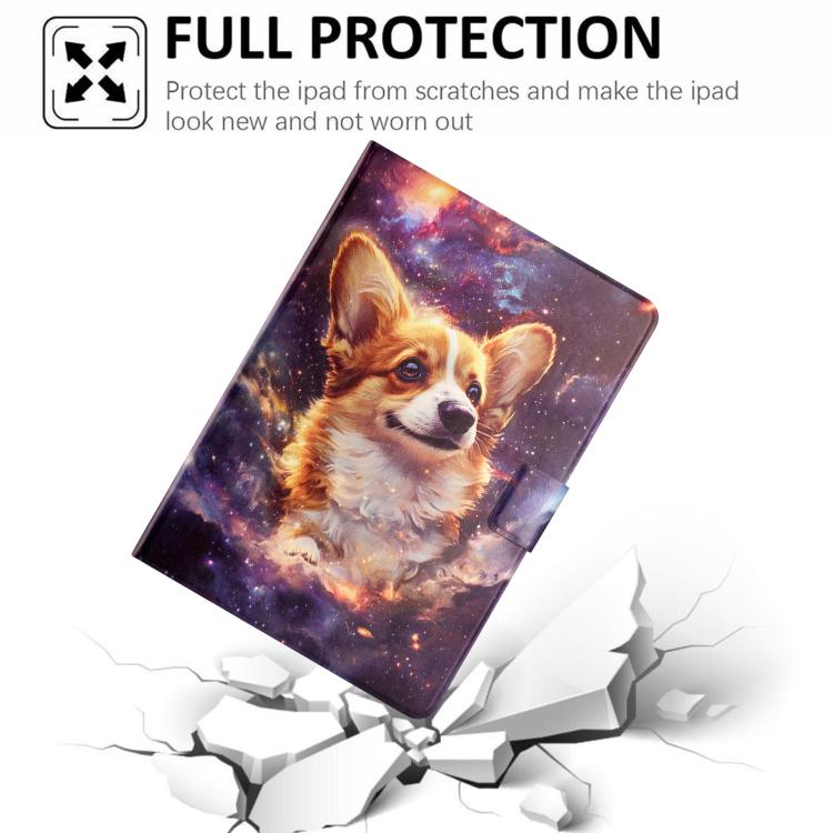 For Amazon Kindle Paperwhite 4 / 3 / 2 / 1 Litchi Texture Voltage Painted Vegan Leather Smart Tablet Case