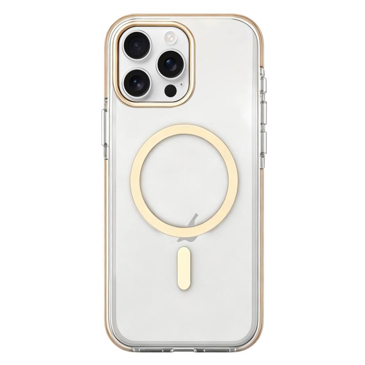 For iPhone 12 Pro Max Dual-Color PC Hybrid TPU Magnetic Phone Case