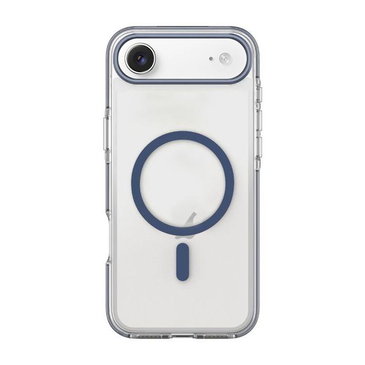 For iPhone Air Dual-Color PC Hybrid TPU Magnetic Phone Case