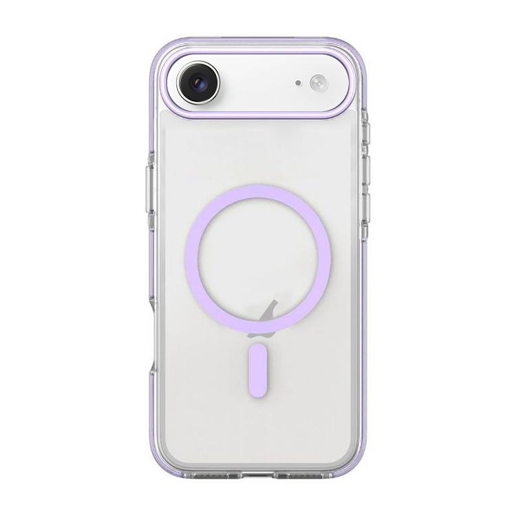 For iPhone Air Dual-Color PC Hybrid TPU Magnetic Phone Case