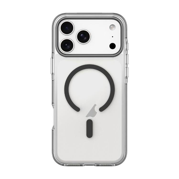 For iPhone 17 Pro Max Dual-Color PC Hybrid TPU Magnetic Phone Case
