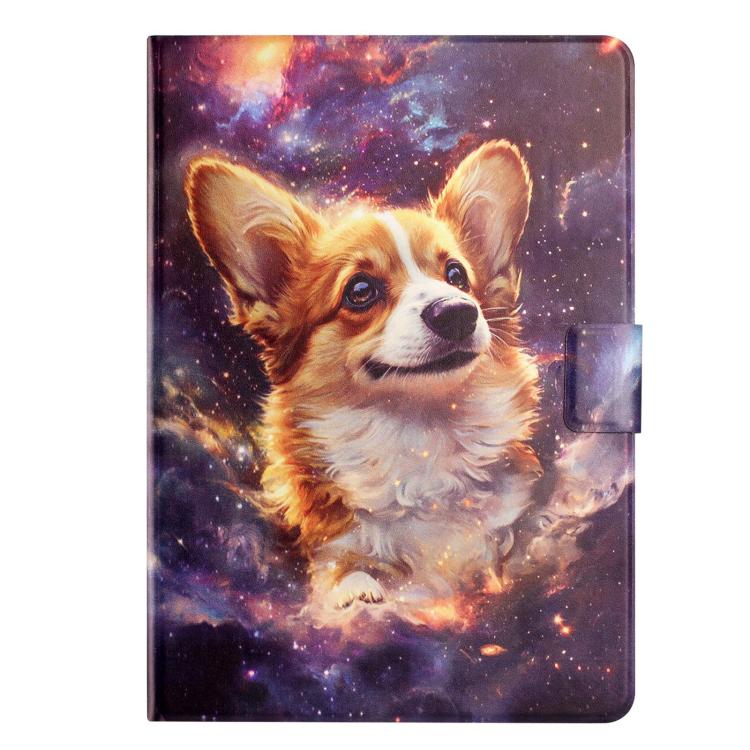 For Samsung Galaxy Tab A 10.1 2019 Litchi Texture Voltage Painted Vegan Leather Tablet Case