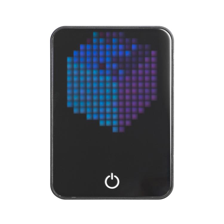 RK-14A LED Emitting Magnetic DIY Pixel Display Screen - Black