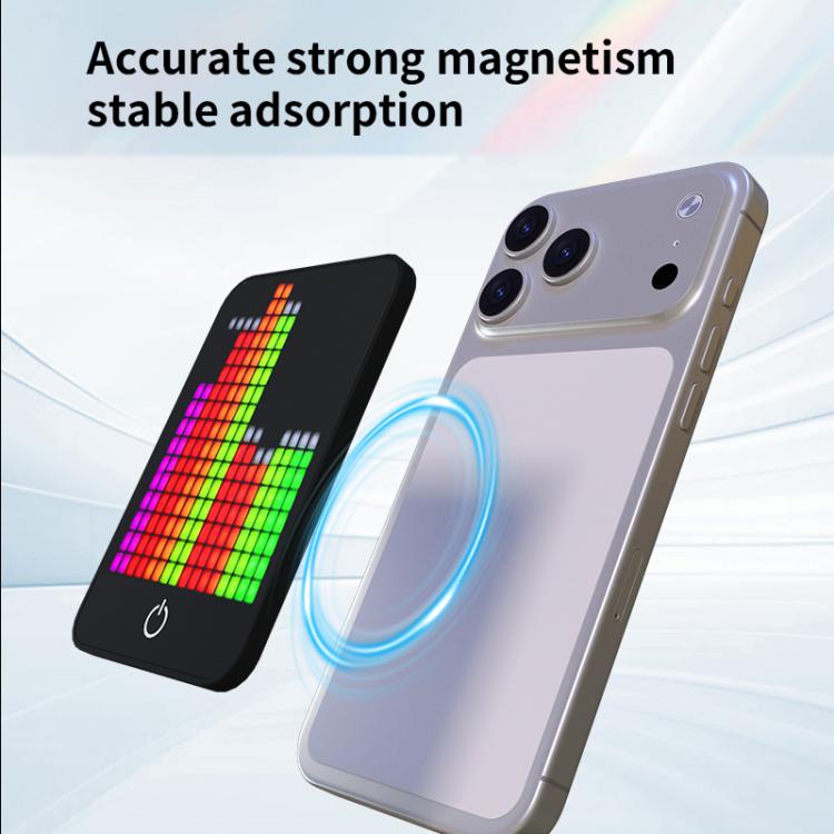 RK-14A LED Emitting Magnetic DIY Pixel Display Screen - Black