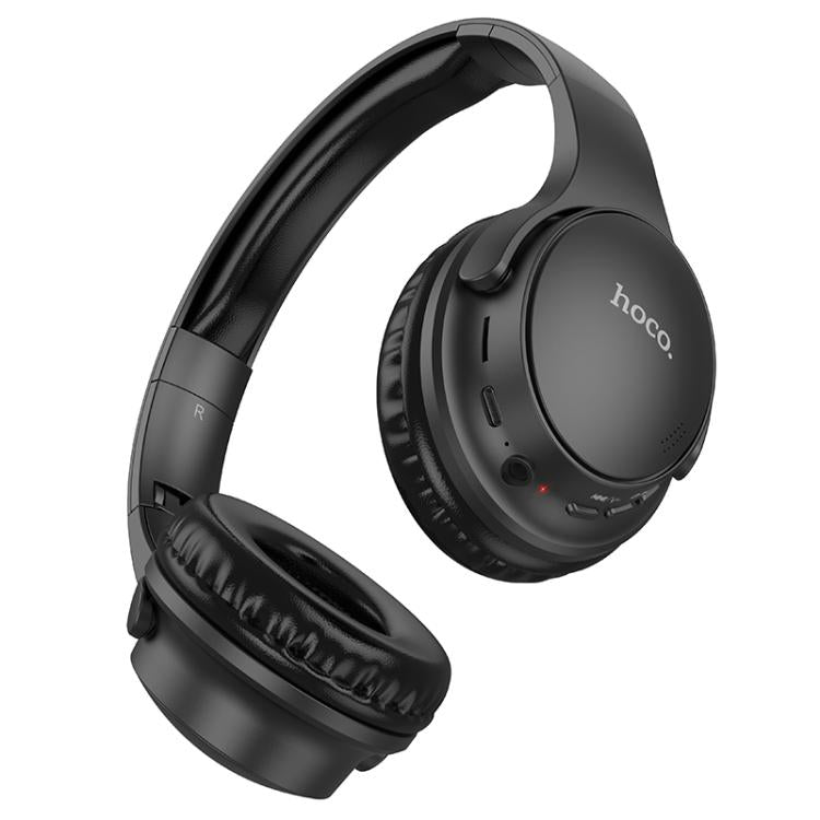 hoco W40 Mighty Bluetooth Over-Ear Headphones - Black