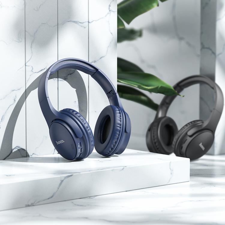 hoco W40 Mighty Bluetooth Over-Ear Headphones - Black