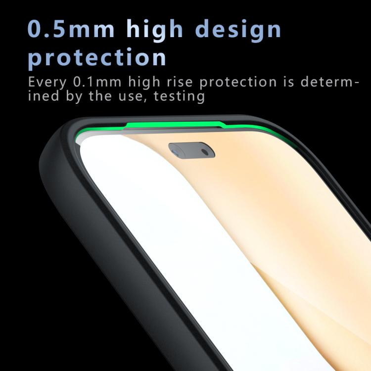 For Honor 600 Lite Global Armor Magnetic Holder PC Hybrid TPU Phone Case - Frosted Black