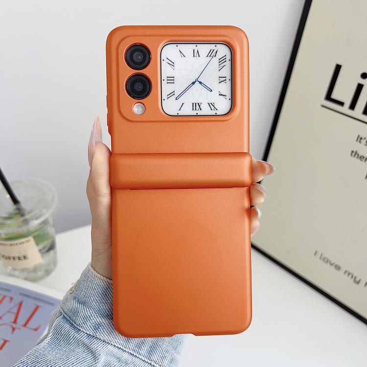 For Huawei nova Flip Skin Feel Central Axis Dual Magnetic PC Phone Case