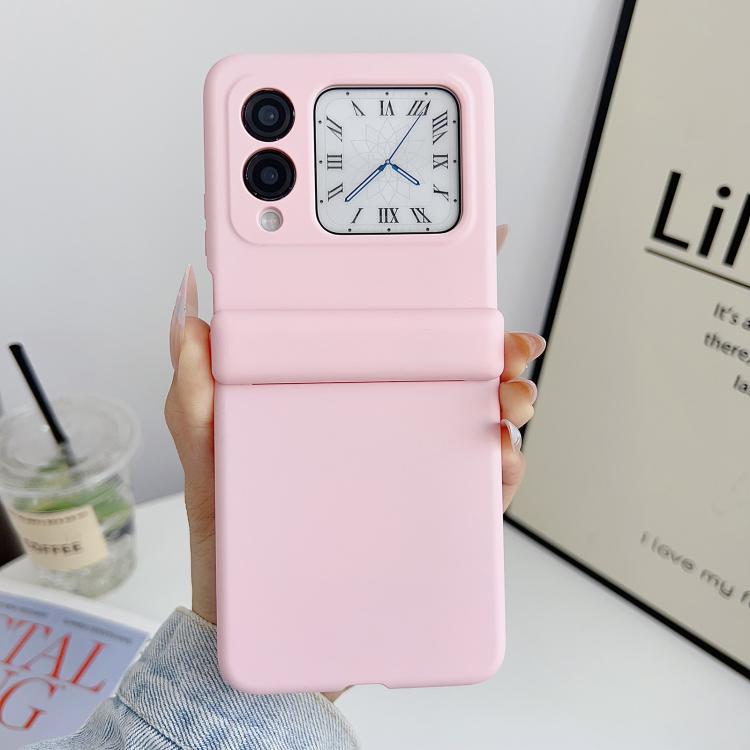 For Huawei nova Flip Skin Feel Central Axis Dual Magnetic PC Phone Case
