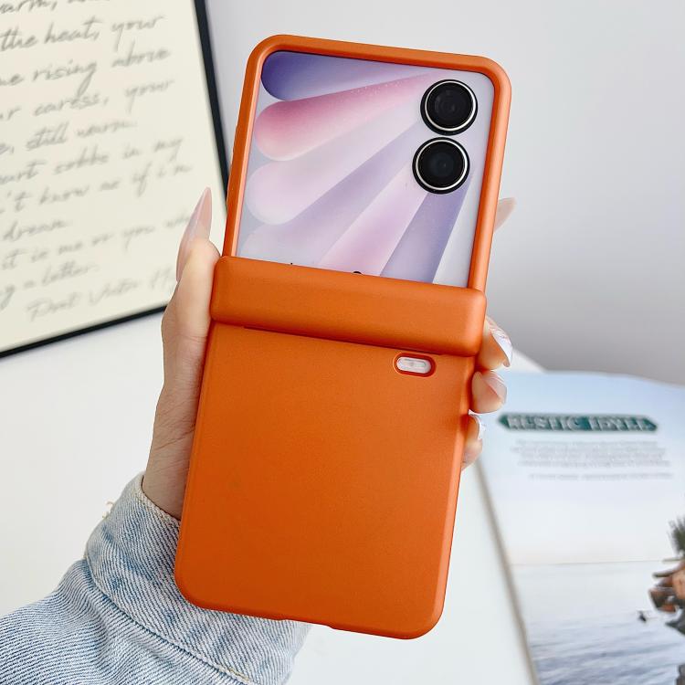 For Honor Magic V Flip 2 Skin Feel Central Axis Dual Magnetic PC Phone Case