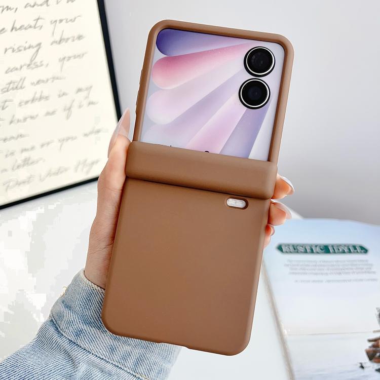 For Honor Magic V Flip 2 Skin Feel Central Axis Dual Magnetic PC Phone Case