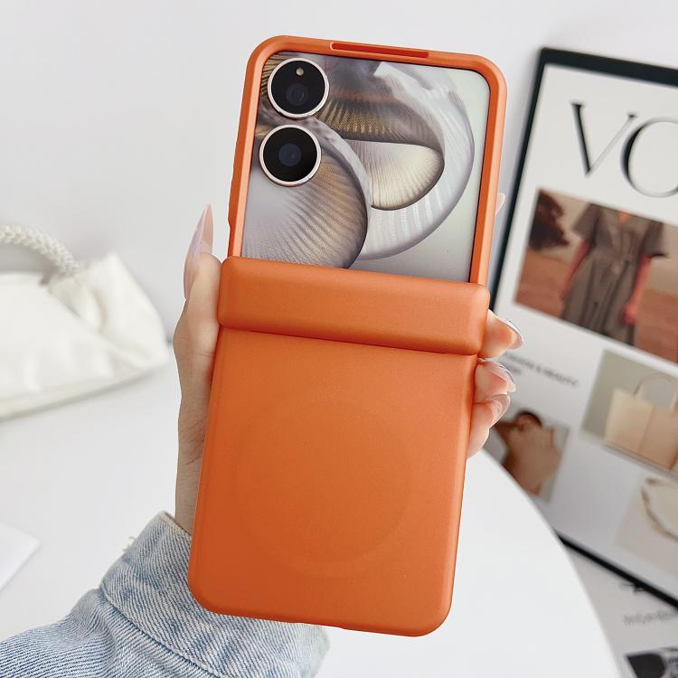 For Xiaomi Mix Flip 2 Skin Feel Central Axis Dual Magnetic PC Phone Case