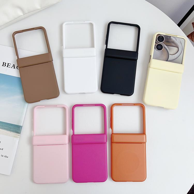 For Xiaomi Mix Flip 2 Skin Feel Central Axis Dual Magnetic PC Phone Case