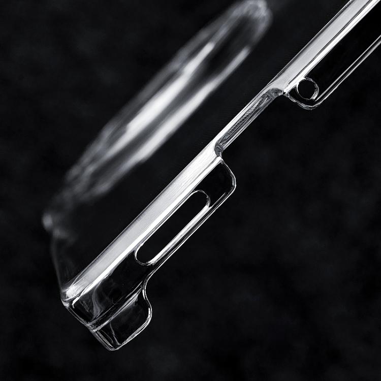 For OPPO Find N6 5G Transparent PC Dual Axis MagSafe Shockproof Phone Case