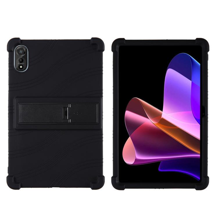 For Blackview Mega 2 Shockproof Silicone Tablet Protective Case with Holder
