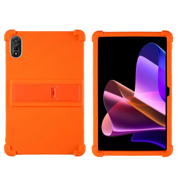 For Blackview Mega 2 Shockproof Silicone Tablet Protective Case with Holder