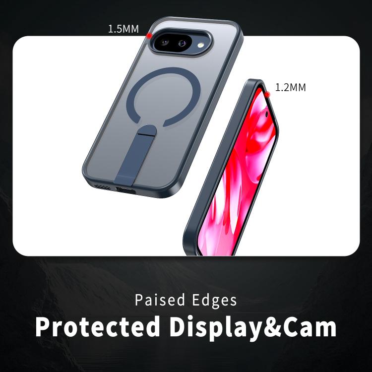 For Google Pixel 10a Star Shine Series TPU + PC MagSafe Phone Case with Fold Holder
