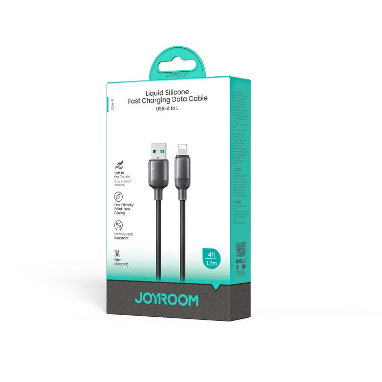 JOYROOM S-A62 Lively Series 3A USB-A to 8 Pin Fast Charging Data Cable, Length: 1.2m