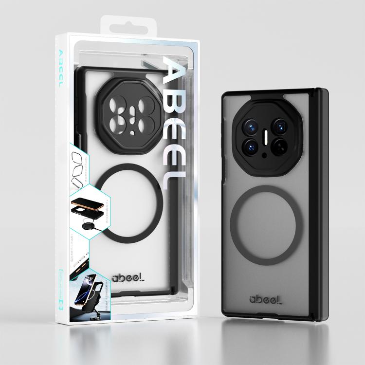 For Huawei Mate XT / XTs Ultimate ABEEL Magnetic Shaft Guard Matte Skin Feel Phone Case