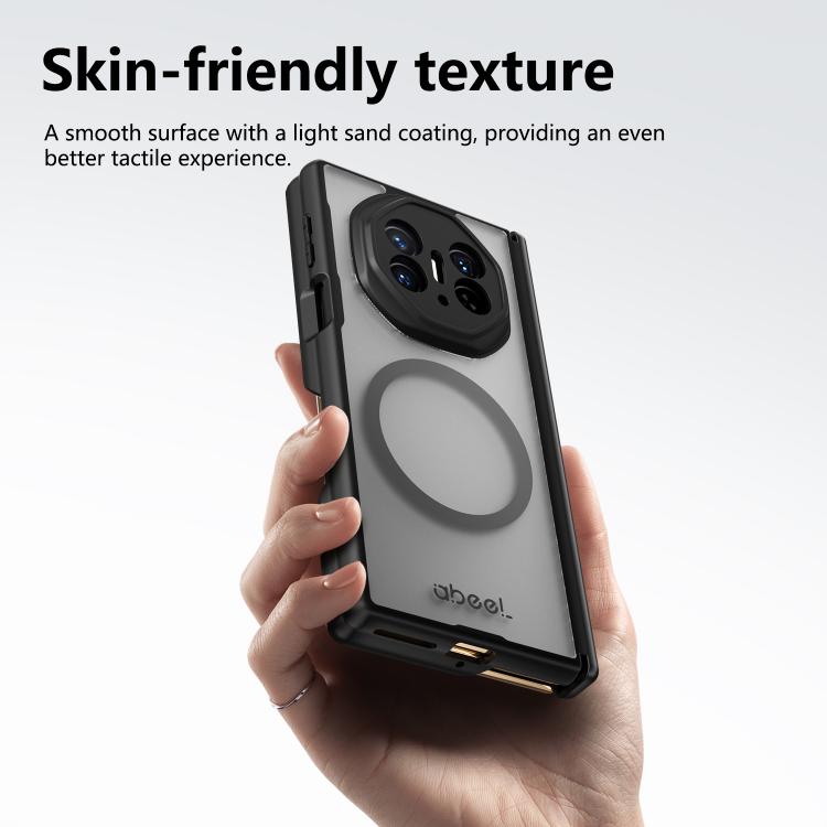 For Huawei Mate XT / XTs Ultimate ABEEL Magnetic Shaft Guard Matte Skin Feel Phone Case