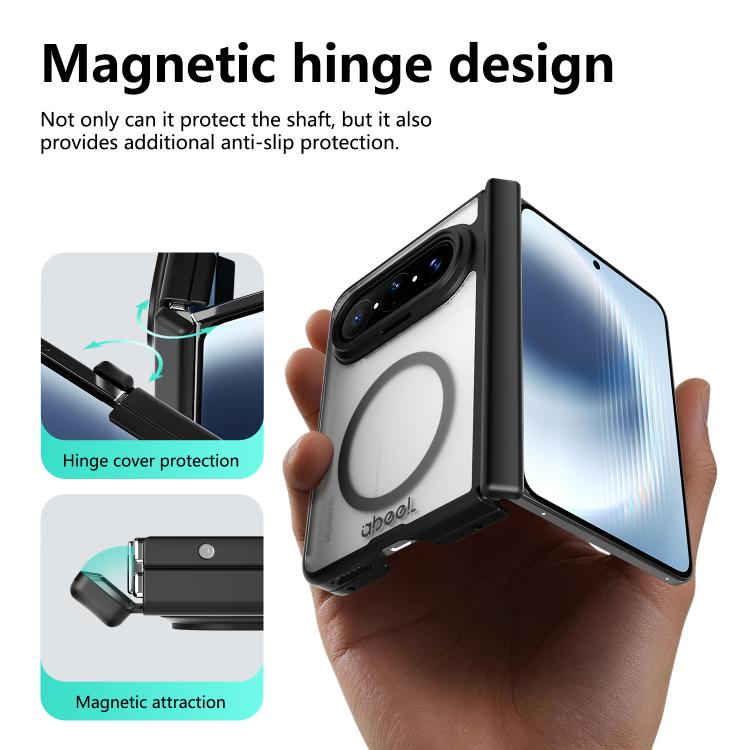 For Huawei Pura X Max ABEEL Magnetic Shaft Guard Matte Skin Feel Phone Case
