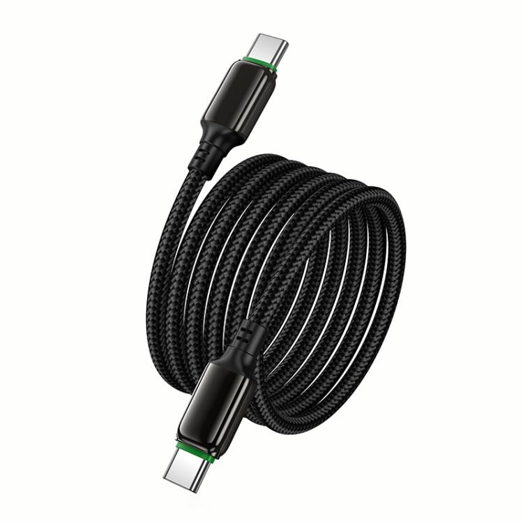 hoco X127 1m Type-C to Type-C Exceed 60W Charging Data Cable - Black