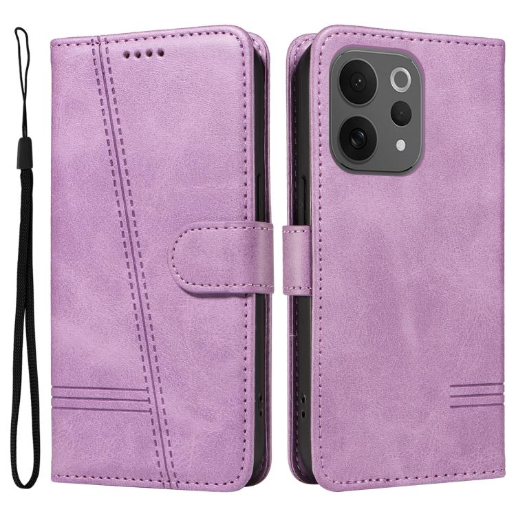 For vivo V70 5G Global / V70 Lite T-type Stitch Leather Phone Case