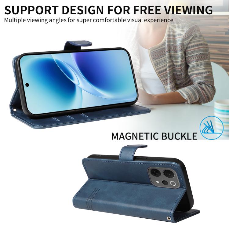For vivo V70 5G Global / V70 Lite T-type Stitch Leather Phone Case