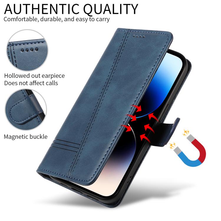 For vivo V70 5G Global / V70 Lite T-type Stitch Leather Phone Case