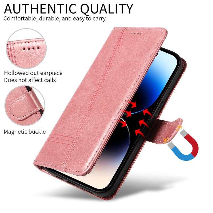 For vivo V70 5G Global / V70 Lite T-type Stitch Leather Phone Case