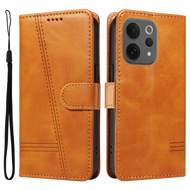 For vivo V70 5G Global / V70 Lite T-type Stitch Leather Phone Case